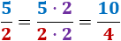 Fracciones equivalentes y fracciones irreductibles