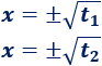 Explicamos el método para resolver ecuaciones bicuadradas (cambio de variable x^2 = t) y resolvemos 5 ecuaciones bicuadradas paso a paso. Secundaria. Bachillerato. Universidad. Matemáticas.