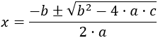 Resolución de ecuaciones de segundo grado completas e incompletas.
