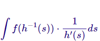 método de integración por sustitución o cambio de variable