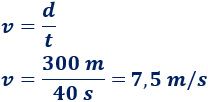 Resolución de problemas de movimiento rectilíneo uniforme (MRU) utilizando la fórmula d = v·t (distancia recorrida es igual a velocidad por tiempo). Problemas de móviles que se mueven en línea recta y a velocidad constante. Secundaria. ESO. Física básica.
