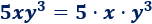 5xy³ = 5·x·y³ Explicamos qué es un monomio, binomio, trinomio y polinomio y cómo sumar y restar monomios, con ejemplos y problemas resueltos. También, vemos los conceptos de grado de un monomio y de un polinomio y el de monomios semejantes. Secundaria. ESO. Álgebra básica. Matemáticas