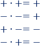 Explicamos qué es la regla de los signos y cómo aplicarla para calcular el producto/cociente entre números, con ejemplos: si los signos son distintos, el resultado es negativo; si los signos son iguales, el resultado es positivo. Secundaria. ESO. Álgebra básica.