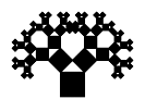 Explicamos como se construye el árbol de Pitágoras (fractal) y algunas de sus propiedades. También, modificamos la construcción del fractal para generar otros fractales similares (variantes del árbol). Fractals. Matematicas.