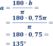 Proporcionamos tres calculadoras relacionadas para pasar de grados a radianes y viceversa. Con explicación de las operaciones que se realizan (regla de tres directa), ejemplos y representaciones. Geometría plana. Secundaria. Bachillerato. Calculadora online.