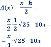 Resolvemos problemas de optimizar (maximizar o minimizar) funciones mediante cálculo diferencial básico (criterio de la primera derivada). Matemáticas. Bachillerato. Derivadas. Extremos relativos.