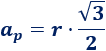 Calcular el área y el perímetro de un hexágono regular. Definición de hexágono regular y demostración de las fórmulas del área y del perímetro del mismo, escritas en función del lado, de la apotema y del radio del circuncírculo. Matemáticas. Geometría plana. Secundaria. Bachillerato. Calculadora online.