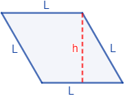 Calculadoras online para calcular el área y el perímetro de un rombo (a partir de los lados, diagonales, ángulos, altura, etc). Fórmulas y demostraciones del perímetro y del área de un rombo. Con ejemplos y problemas resueltos. Secundaria. ESO. Geometría plana. Matemáticas