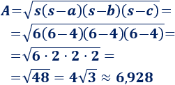 Proporcionamos dos fórmulas para calcular el área de un triángulo, con ejemplos y problemas resueltos. Perímetro y semiperímetro. Geometría plana. Matemáticas. Secundaria. ESO.