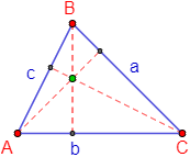 Proporcionamos dos fórmulas para calcular el área de un triángulo, con ejemplos y problemas resueltos. Perímetro y semiperímetro. Geometría plana. Matemáticas. Secundaria. ESO.