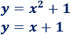 Explicamos cómo calcular la intersección de rectas y parábolas entre sí, con ejemplos y problemas resueltos. Igualamos las ecuaciones, resolvemos la ecuación y calculamos la otra coordenada. ESO. Secundaria. geometría plana. Matemáticas.