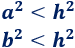 ¿La hipotenusa mide más que los catetos? La respuesta es sí y lo demostramos. Con ejemplos. Aplicaciones del teorema de Pitágoras. Triángulo rectángulo. Secundaria. ESO. Geometría. Matemáticas.