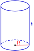Calculadoras online para calcular el área y el volumen de un cilindro recto y oblicuo. Con fórmulas y problemas resueltos. ESO. Secundaria. Geometría. Matemáticas