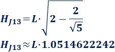 Calculadora del área y volumen del sólido de Johnson J₁₃ (bipirámide pentagonal con caras regulares e iguales). También, definimos el sólido J₁₃, calculamos su altura y demostramos las fórmulas del área y del volumen. Calculadora online. Matemáticas. Geometría.