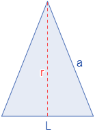 Calculadora del área y volumen de una pirámide pentagonal y del sólido de Johnson J₂. También, definimos pirámide pentagonal y pirámide J₂, calculamos la arista lateral y la altura de J₂ y demostramos las fórmulas del área y del volumen. Calculadora online. Matemáticas. Geometría.