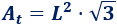 Calculadora del área y volumen del sólido de Johnson J₃ (o cúpula triangular). También, definimos el sólido J₃, calculamos su altura y demostramos las fórmulas del área y del volumen. Calculadora online. Matemáticas. Geometría.