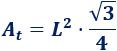 Calculadora del área y volumen del sólido de Johnson J₃ (o cúpula triangular). También, definimos el sólido J₃, calculamos su altura y demostramos las fórmulas del área y del volumen. Calculadora online. Matemáticas. Geometría.