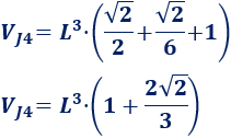 Calculadora del área y volumen del sólido de Johnson J₄ (o cúpula cuadrada). También, definimos el sólido J₄, calculamos su altura y demostramos las fórmulas del área y del volumen. Calculadora online. Matemáticas. Geometría.