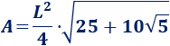 Calculadora del área y volumen del sólido de Johnson J₅ (o cúpula pentagonal). También, definimos el sólido J₅, calculamos su altura y demostramos las fórmulas del área y del volumen. Calculadora online. Matemáticas. Geometría.