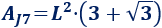 Calculadora del área y volumen del sólido de Johnson J₇ (o tetraedro elongado). También, definimos el sólido J₇, calculamos su altura y demostramos las fórmulas del área y del volumen. Calculadora online. Matemáticas. Geometría.