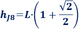 Calculadora del área y volumen del sólido de Johnson J₈ (pirámide cuadrada elongada o cubo aumentado). También, definimos el sólido J₈, calculamos su altura y demostramos las fórmulas del área y del volumen. Calculadora online. Matemáticas. Geometría.