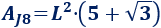Calculadora del área y volumen del sólido de Johnson J₈ (pirámide cuadrada elongada o cubo aumentado). También, definimos el sólido J₈, calculamos su altura y demostramos las fórmulas del área y del volumen. Calculadora online. Matemáticas. Geometría.