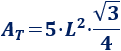 Calculadora del área y volumen del sólido de Johnson J₉ (pirámide pentagonal elongada). También, definimos el sólido J₉, calculamos su altura y demostramos las fórmulas del área y del volumen. Calculadora online. Matemáticas. Geometría.