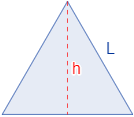 Calculadora del área y volumen del tetraedro o pirámide triangular (regular o no regular con base regular). También, definimos tetraedro, calculamos la altura del tetraedro regular y demostramos las fórmulas del área y del volumen. Calculadora online. Matemáticas. Geometría.