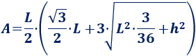 Calculadora del área y volumen del tetraedro o pirámide triangular (regular o no regular con base regular). También, definimos tetraedro, calculamos la altura del tetraedro regular y demostramos las fórmulas del área y del volumen. Calculadora online. Matemáticas. Geometría.