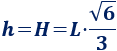 Calculadora del área y volumen del tetraedro o pirámide triangular (regular o no regular con base regular). También, definimos tetraedro, calculamos la altura del tetraedro regular y demostramos las fórmulas del área y del volumen. Calculadora online. Matemáticas. Geometría.
