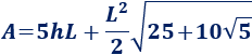 Calculadoras en línea del área y el volumen de un prisma pentagonal regular (recto y con bases regulares) a partir de su lado y altura o de su altura y apotema. Demostración de las fórmulas del área y del volumen. Matemáticas. Geometría. Sólidos geométricos.