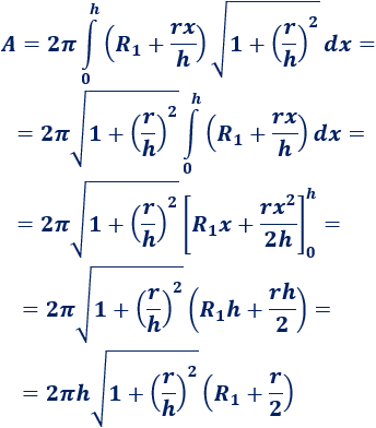 átomo Alentar Matemático Calculadora del área y volumen del tronco de cono circular recto