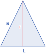 Calcular el área y el volumen de una pirámide cuadrada. Definición de pirámide cuadrada y demostración de las fórmulas del área y volumen de la misma. Matemáticas. Geometría. Secundaria. Bachillerato. Calculadora online.