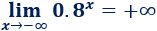Explicamos cómo calcular límites de funciones exponenciales según el valor de la base. Con ejemplos y problemas resueltos. Matemáticas. Cálculo diferencial.