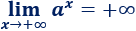 Explicamos cómo calcular límites de funciones exponenciales según el valor de la base. Con ejemplos y problemas resueltos. Matemáticas. Cálculo diferencial.