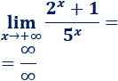 Explicamos cómo calcular límites de funciones exponenciales según el valor de la base. Con ejemplos y problemas resueltos. Matemáticas. Cálculo diferencial.