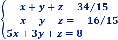 Ejemplos de aplicación de la regla de Cramer para resolver sistemas de ecuaciones lineales compatibles determinados (con una única solución) mediante el cálculo de determinantes. Bachillerato. Universidad. Matemáticas. Álgebra matricial.