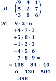 Explicamos cómo calcular el determinante de una matriz de dimensión 2x2, 3x3 y 4x4. Regla de Sarrus y desarrollo de determinantes por Laplace. Con ejemplos. Bachillerato. Universidad. Matemáticas. Álgebra matricial.