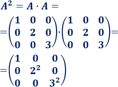 Calculamos potencias enésimas de matrices que siguen un patrón. Bachillerato. Universidad. Matemáticas.