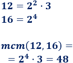 Resolución de problemas mediante la aplicación del mínimo común múltiplo (mcm) o del máximo común divisor (MCD). Problemas para secundaria. ESO. Álgebra básica. Matemáticas