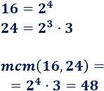 Resolución de problemas mediante la aplicación del mínimo común múltiplo (mcm) o del máximo común divisor (MCD). Problemas para secundaria. ESO. Álgebra básica. Matemáticas