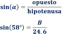 Problemas resueltos de trigonometría básica: seno, coseno y tangente. Definimos las razones trigonométricas como la razón de los lados de un triángulo rectángulo. También usaremos las funciones inversas. Secundaria. Bachillerato. Geometría plana. Trigonometría. Matemáticas.