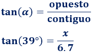 Problemas resueltos de trigonometría básica: seno, coseno y tangente. Definimos las razones trigonométricas como la razón de los lados de un triángulo rectángulo. También usaremos las funciones inversas. Secundaria. Bachillerato. Geometría plana. Trigonometría. Matemáticas.